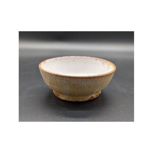 Studio Art Pottery Handmade Small Bowl 4" Signed Rustic Glaze Condiment‎ Berry